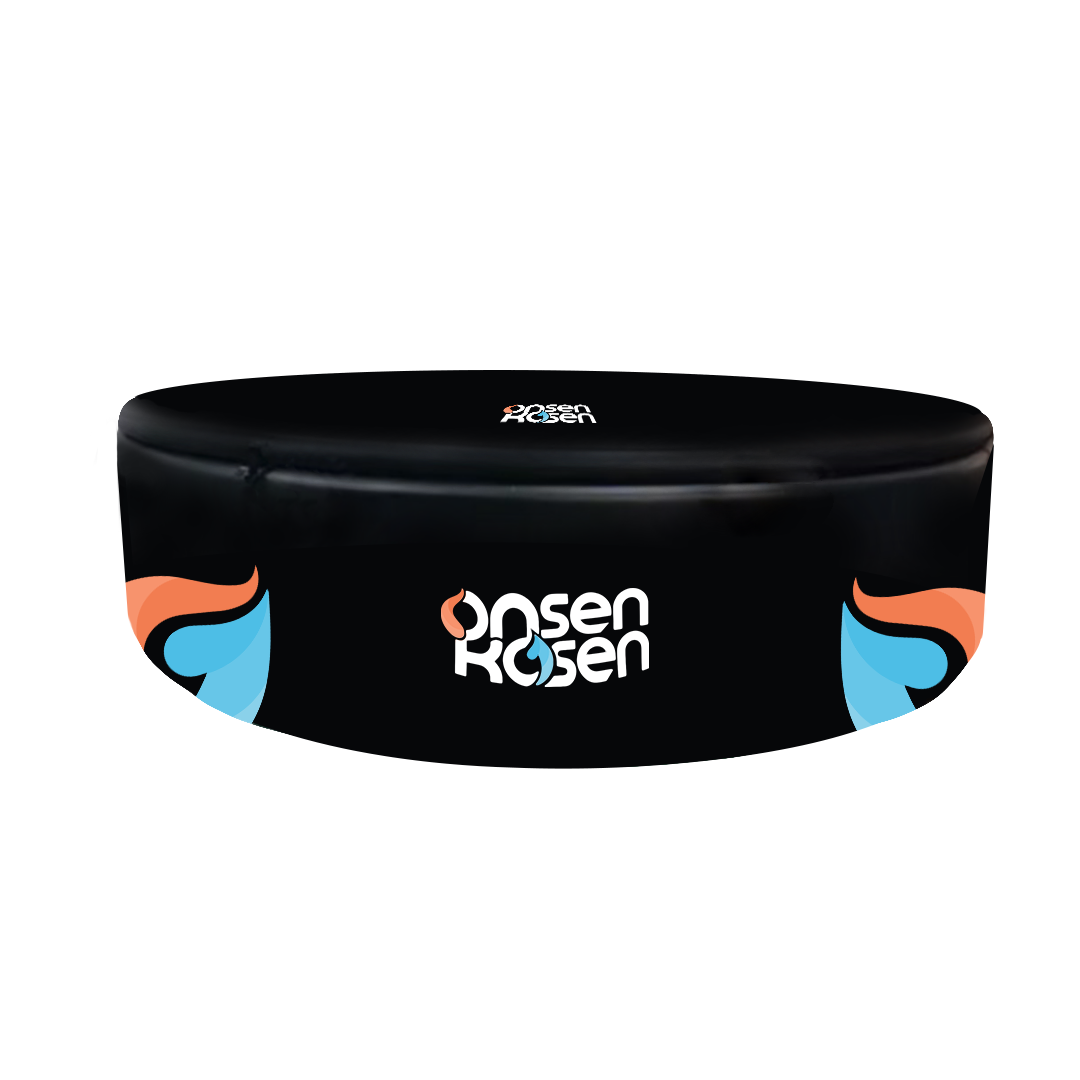 OnsenKosen Tub Only: Yunokawa 8 to 12 Person Multi Purpose Plunge Tub - No Chiller/Heater