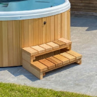 2 Tier Step with Curved Top Tread