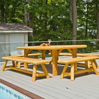 42x96 Outdoor Dining Table