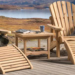 Red Cedar Adirondack Square Table