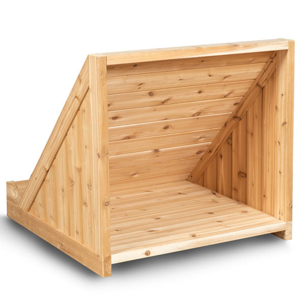 Cover Stand with Firewood Storage