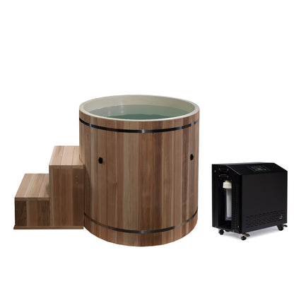Dynamic Cold Therapy PVC Barrel Cold Plunge