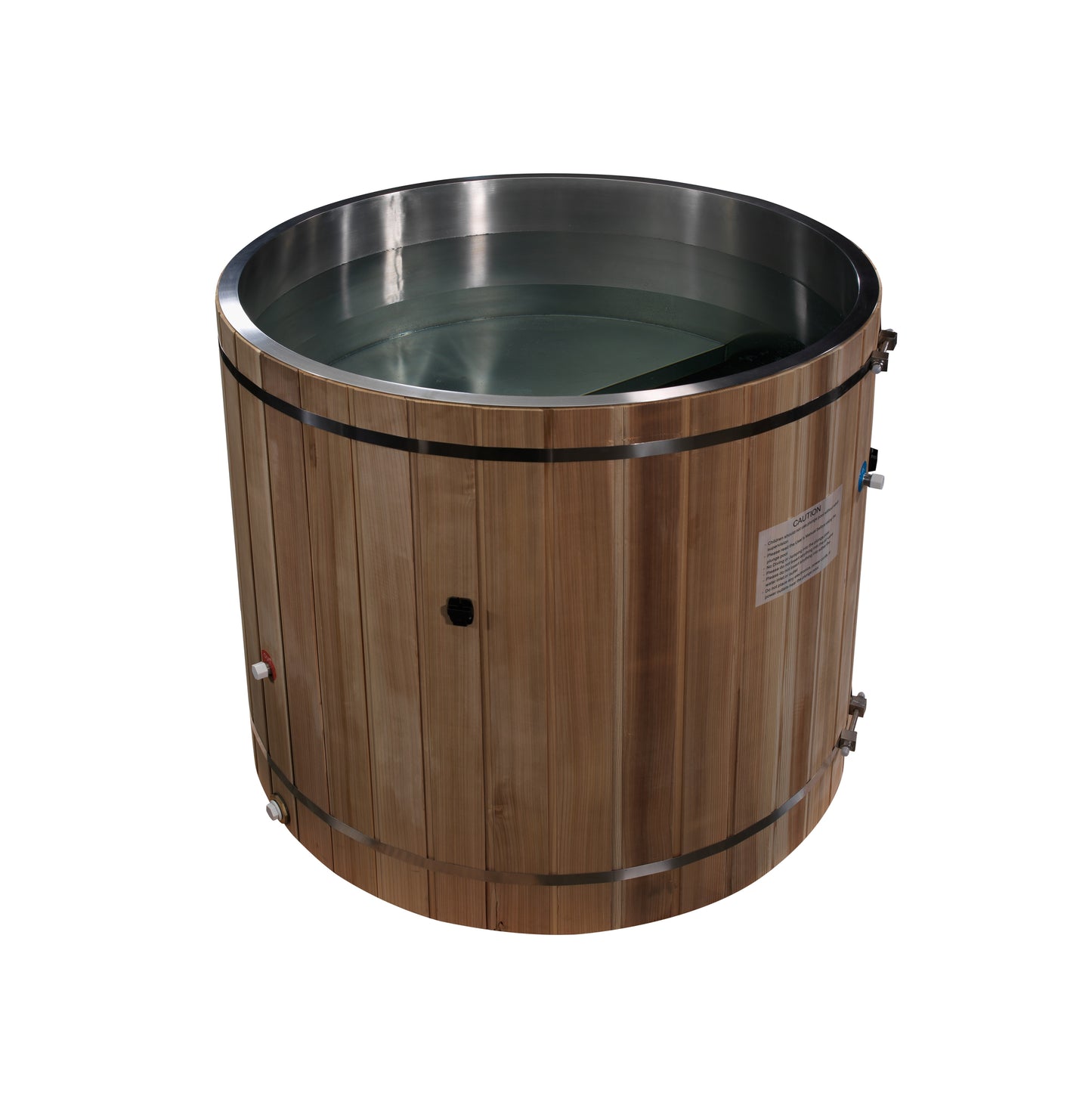 Dynamic Cold Therapy Stainless Steel Barrel Cold Plunge