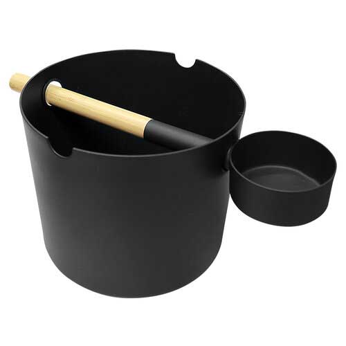 Bucket & Ladle - Black