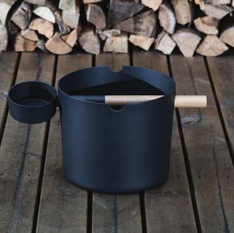 Bucket & Ladle - Black