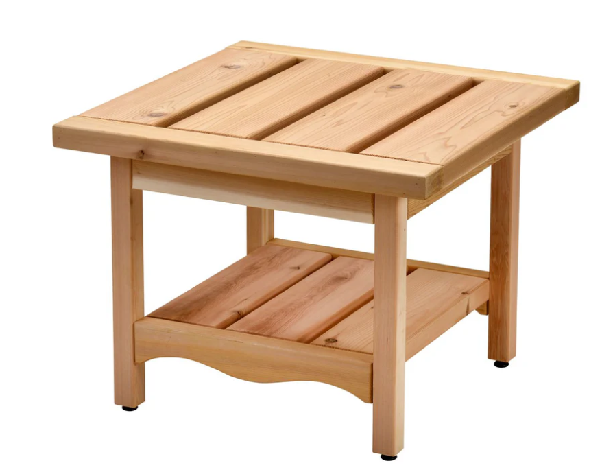 Red Cedar Adirondack Square Table